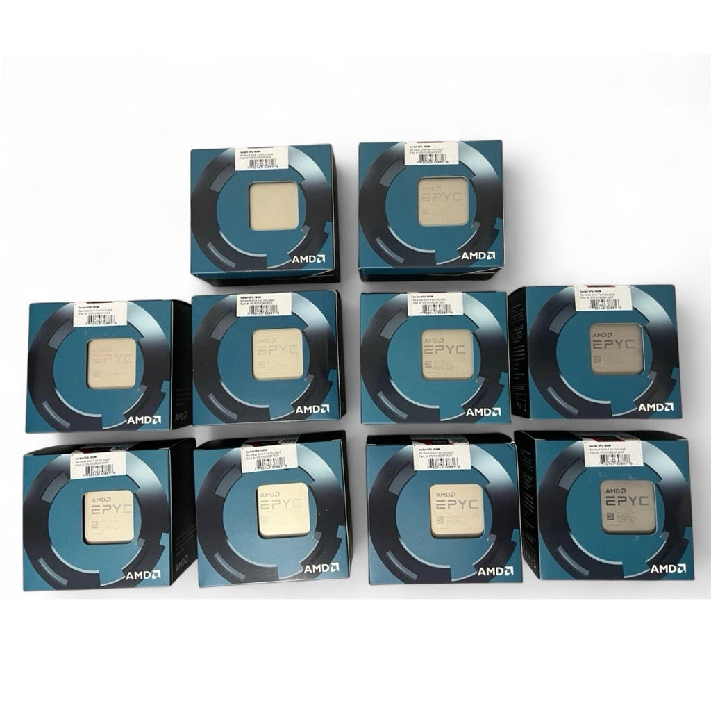 (LOT OF 10) AMD EPYC 7551 32 Core, 64 Thread  SP3 Socket CPU