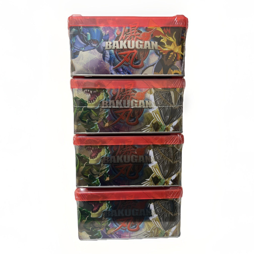 Bakugan Baku-tin with Special Attack Mantid, New Sealed (LOT OF 4)