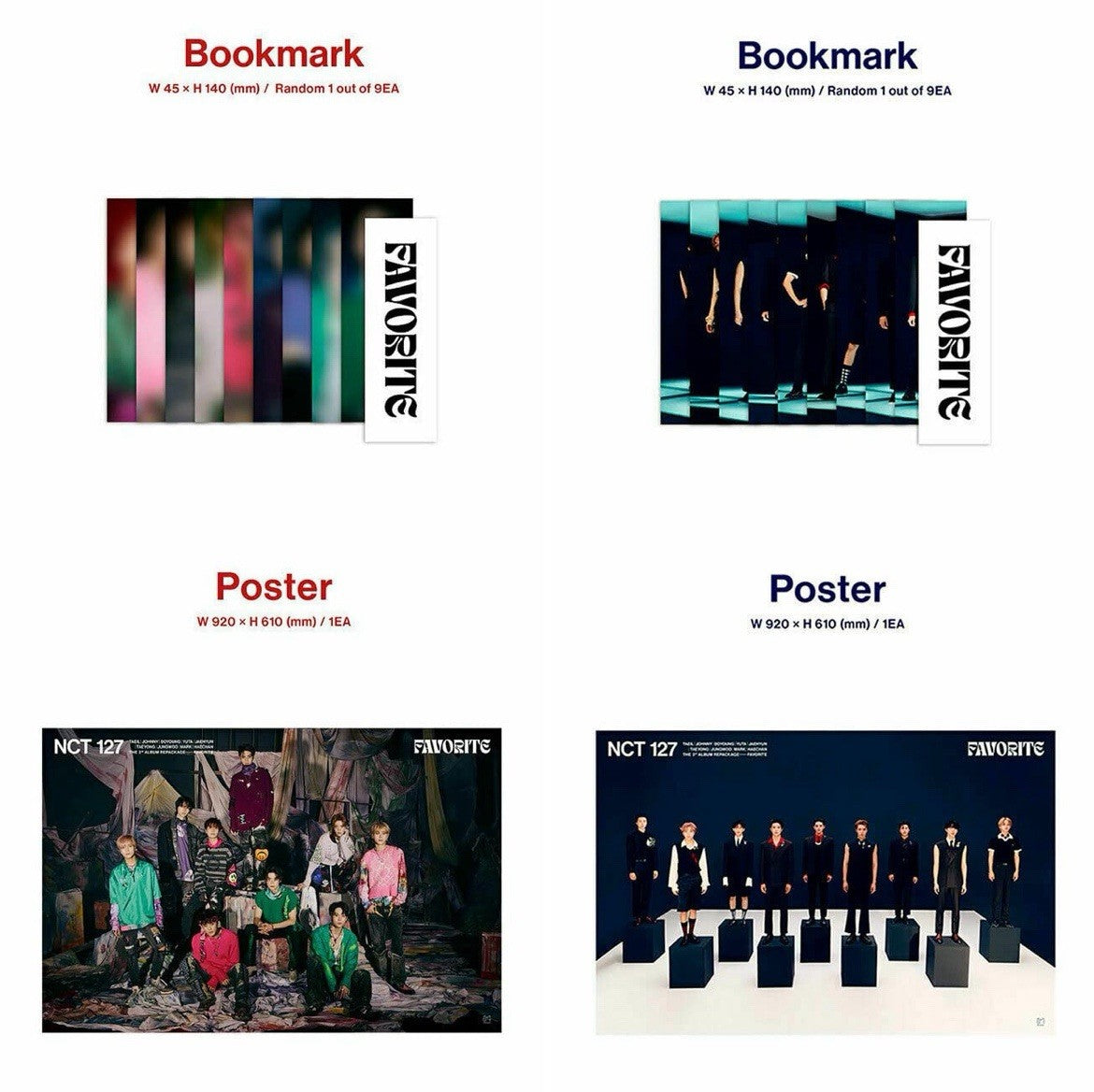 NCT 127 FAVORITE 3rd Repackage Album ( CATHARSIS + CLASSIC ) 2 Ver SET. 2ea CD