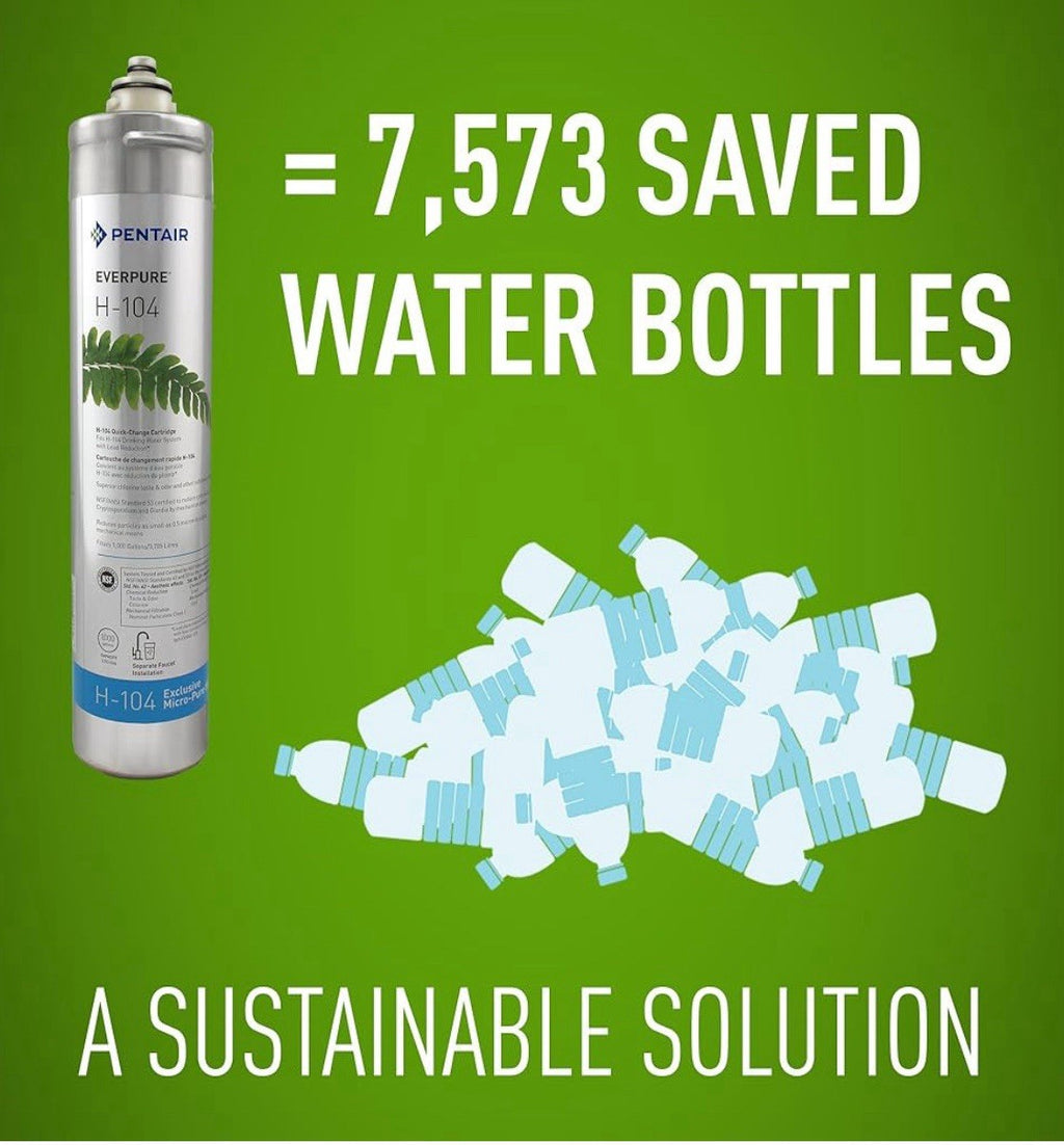 Pentair Everpure H-104 Quick-Change Filter Cartridge, EV961211 - Open Box