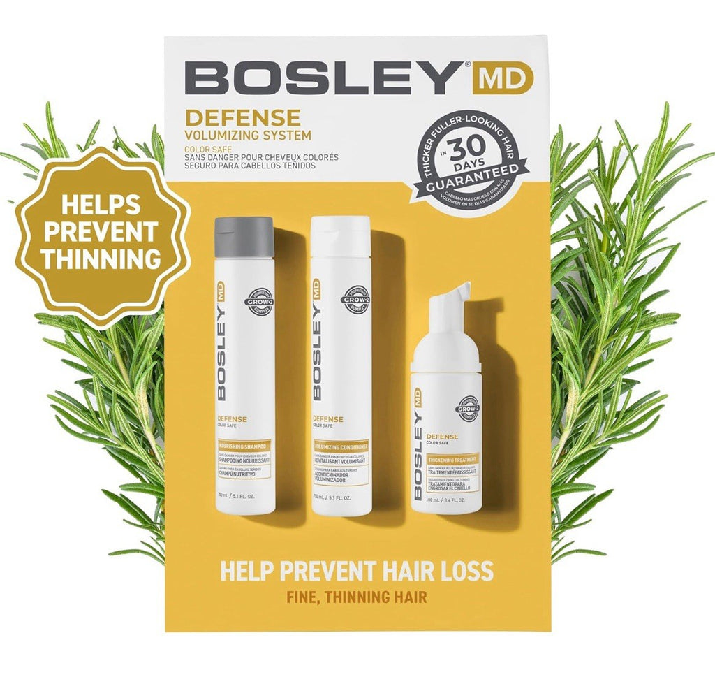 BosleyMD Kit Volumizing Shampoo & Hair Thinning Treatment - Color Safe