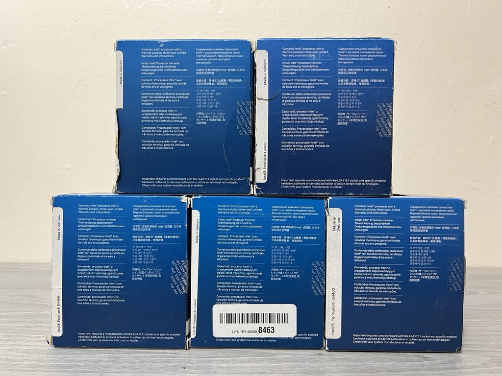 Intel Pentium G4400 3.3GHz Dual-Core LGA 1151- LOT OF 5