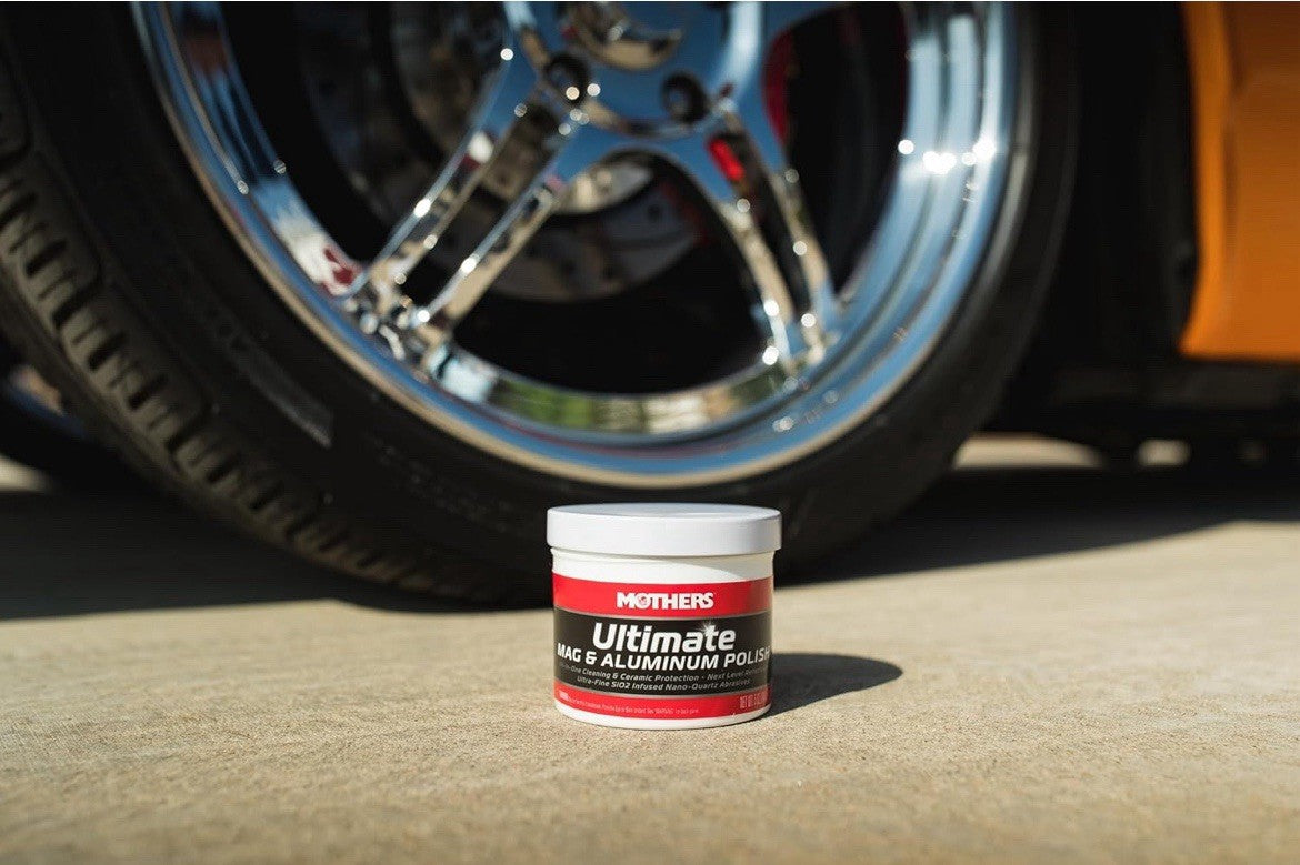 Ultimate Mothers Mag and Aluminum Polish 5oz - Alloy Metal Polish - Wheels Ect.