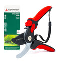 AlpineReach Bypass Pruning Shears 3/4” Garden Clippers - Sharp Steel Blade