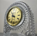 Princess House 24% Lead Crystal Mantle Clock W. Germany - Excellent Condition