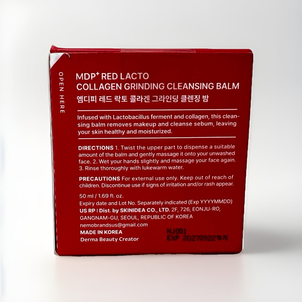 MEDIPEEL+ RED LACTO COLLAGEN GRINDING CLEANSING BALM