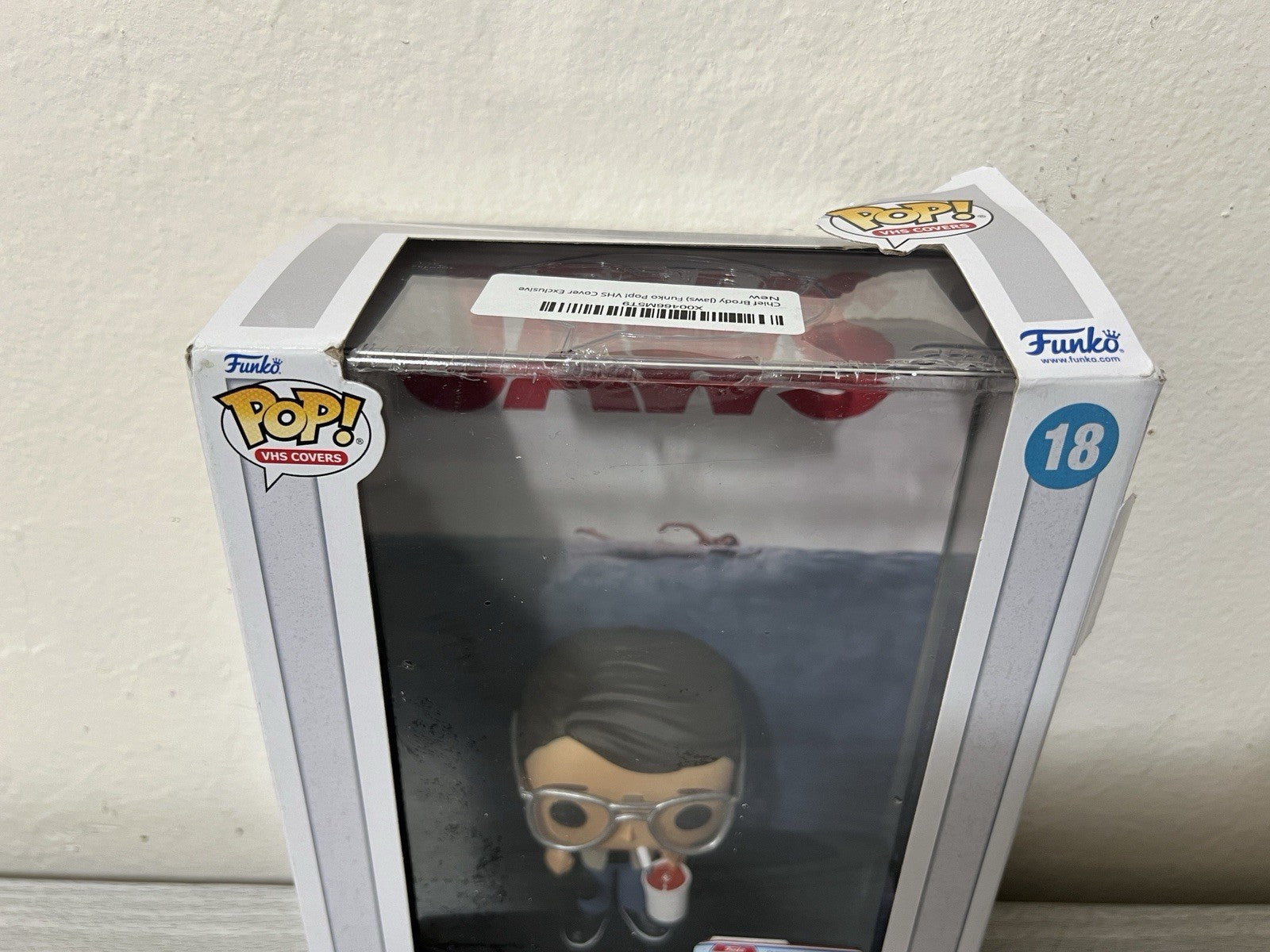 Chief Brody Jaws Funko Pop! #18 Figure & Cover Art Limited Edition