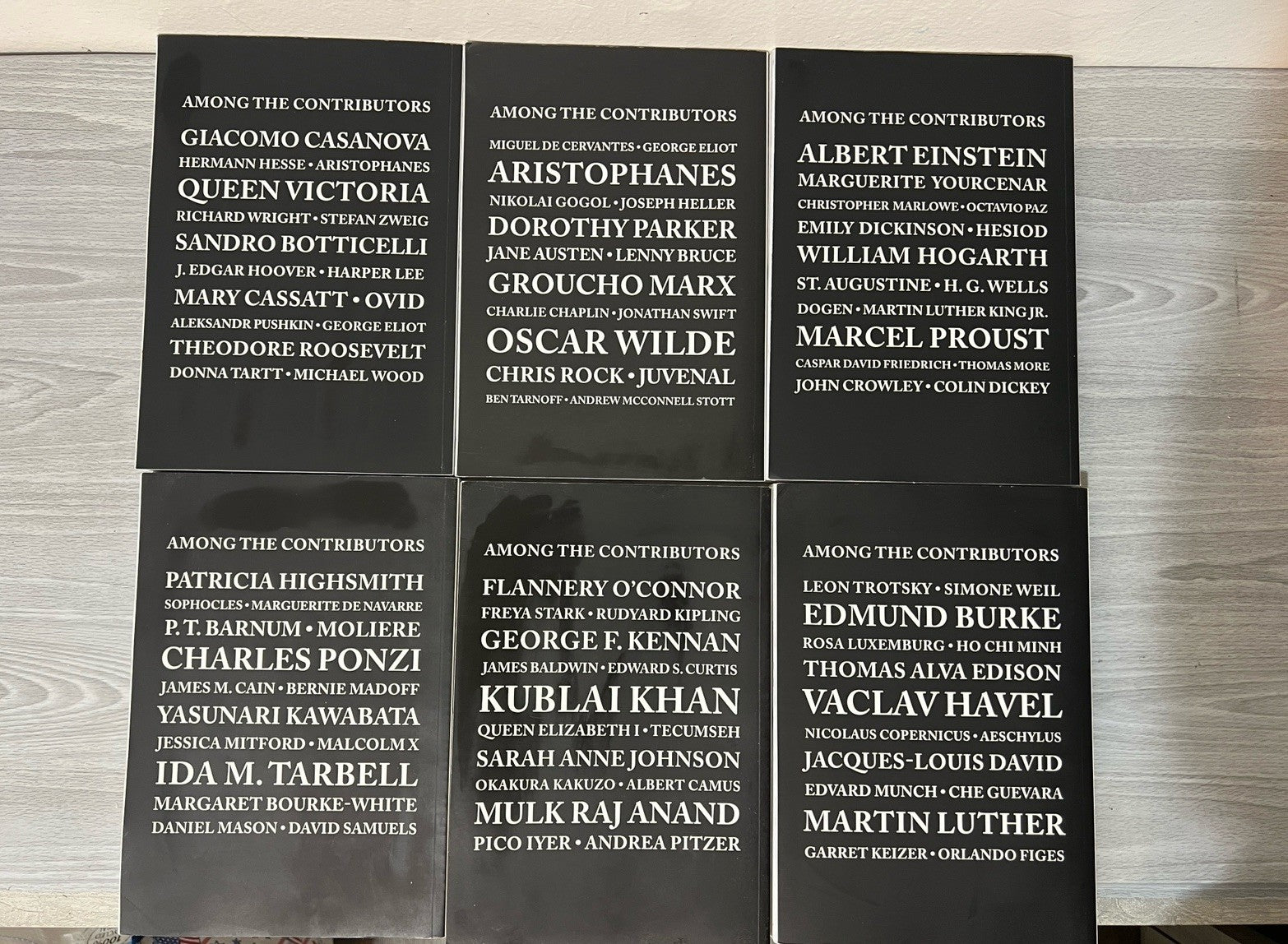 LAPHAM'S QUARTERLY- Winter 2014-Spring 2015 LOT OF 6