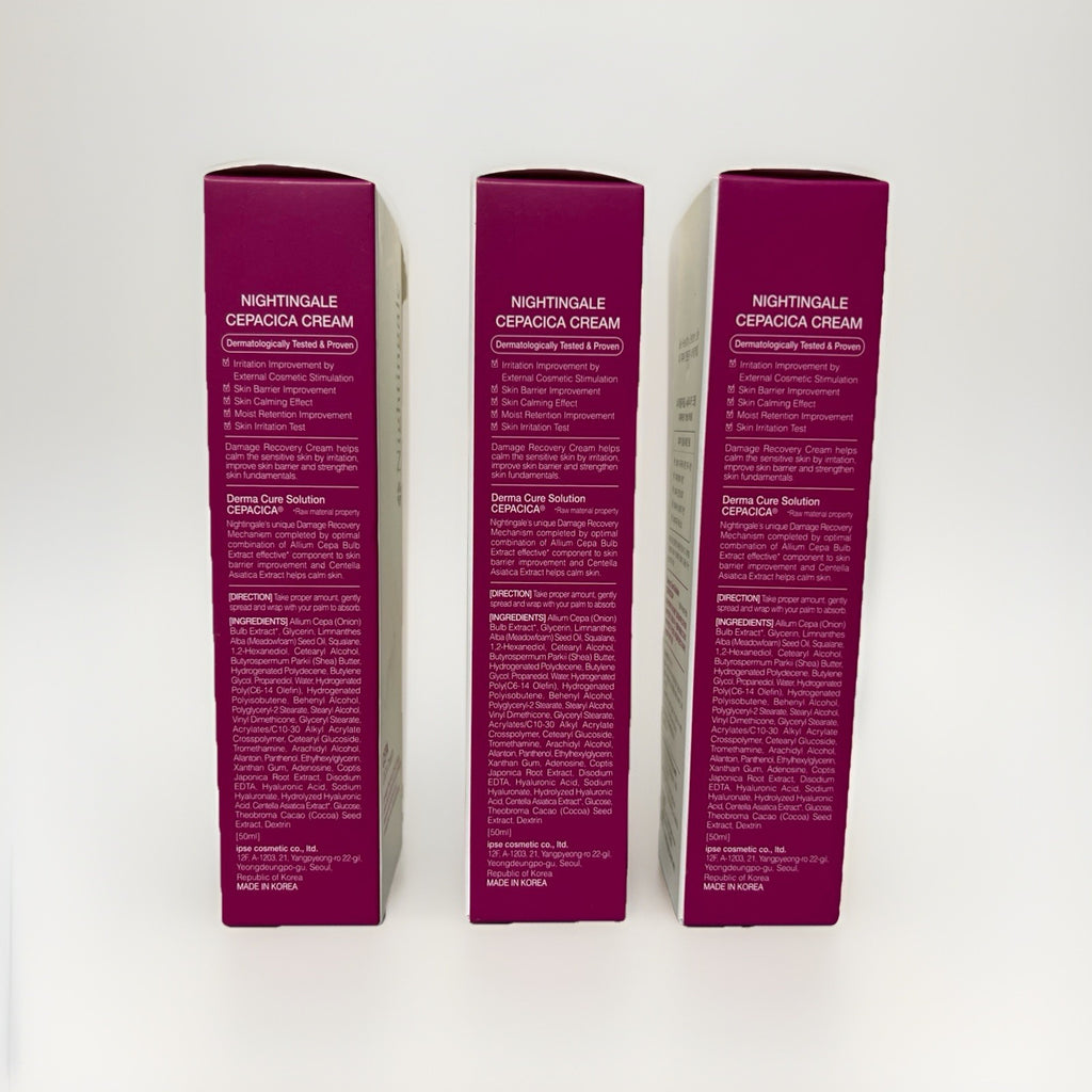 Nightingale CEPACICA Cream, Barrier Cream LOT OF 3