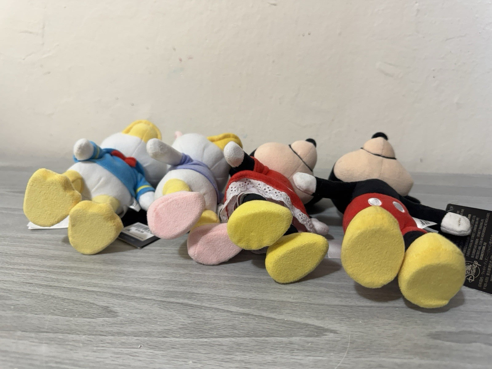 Disney nuiMOs Mickey & Minnie Mouse, Donald & Daisy Poseable Plush
