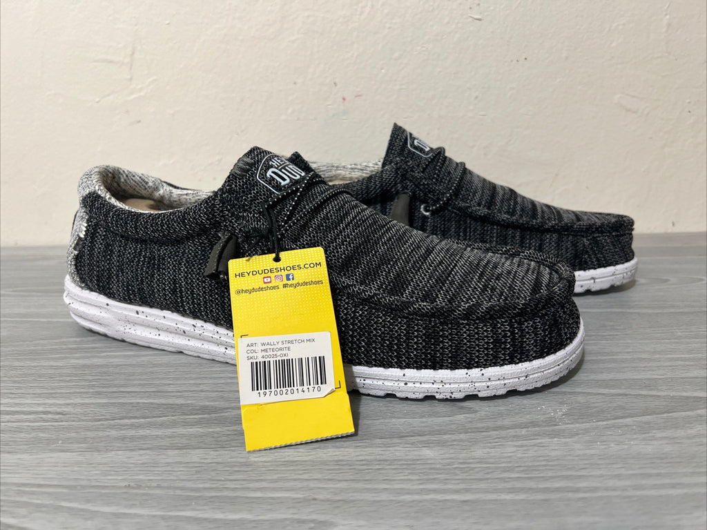 Hey Dude Wally Stretch Mix Meteorite Men’s Shoes Size 13 New