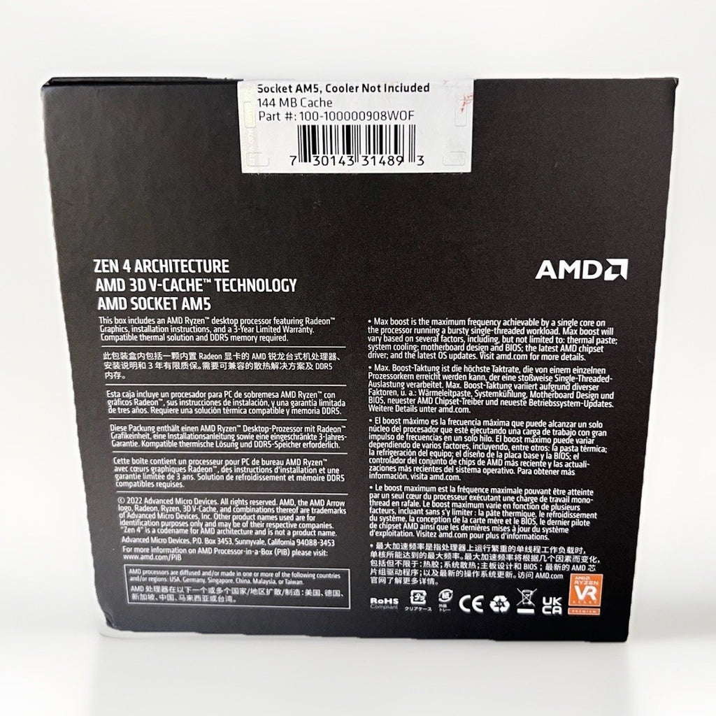 AMD Ryzen 9 7950X3D 16-Core, 32-Thread Desktop Processor