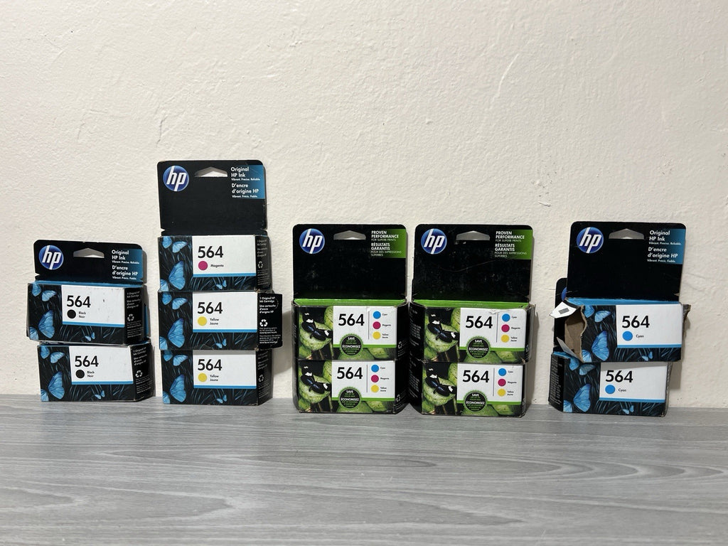 HP 564 Ink LOT OF 11 Printer Cartridge Genuine OEM EXPIRED