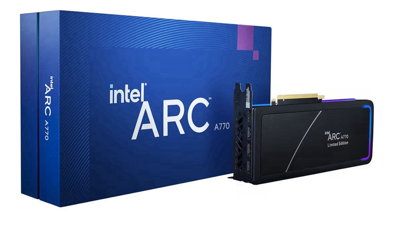 Intel Arc A770 LE 16GB GDDR6 PCIe 4.0 Graphics Card