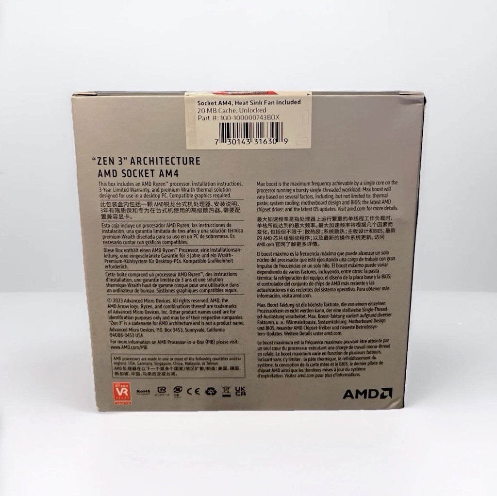 NEW AMD Ryzen 7 5700 8Core 3.7GHz OC AM4 Boxed Processor w/ Cooler