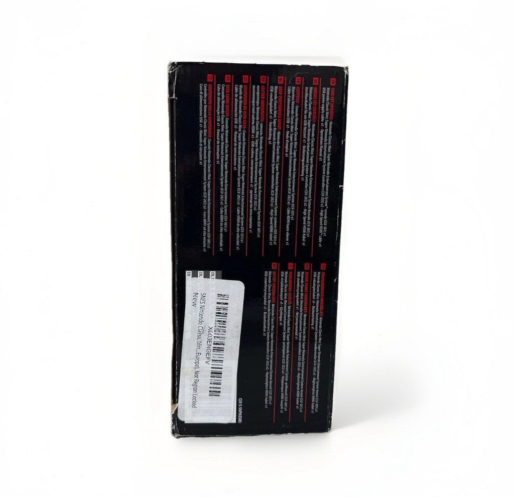 SNES Super Nintendo Entertainment Classic Edition Mini EU Version AUTHENTIC