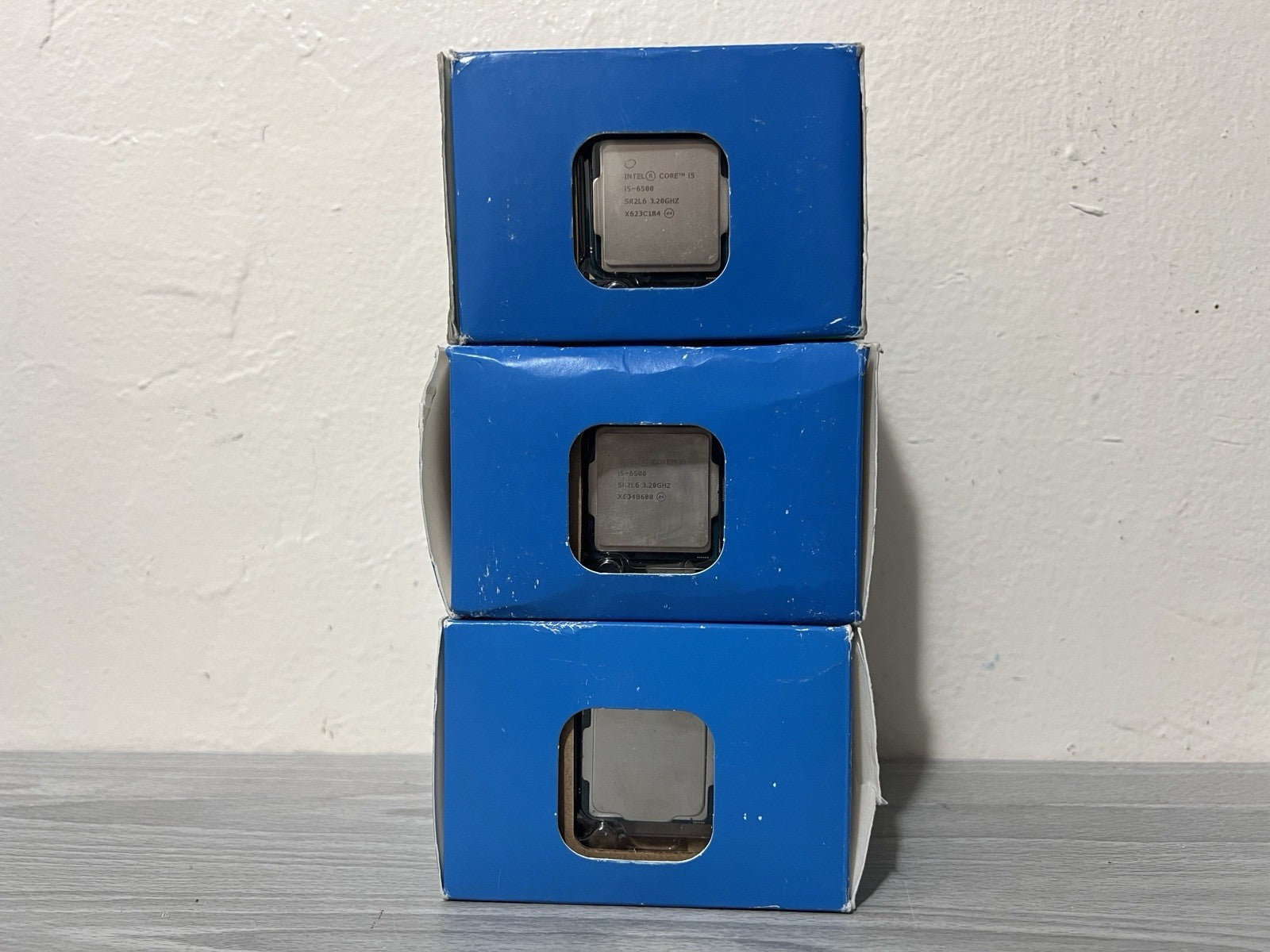 LOT OF 11 Intel Core CPUs - i5 6500, Celeron G3930, i5-4460, i7-4790k, G1840