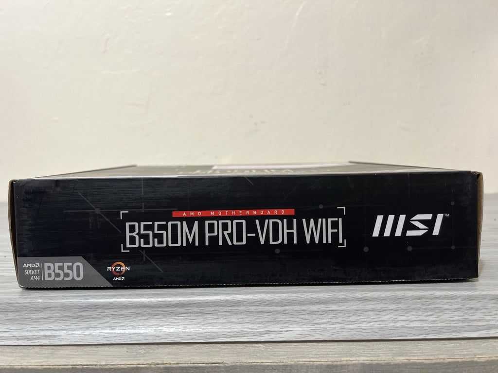 MSI ‎B550M PRO-VDH WIFI Socket AM4 AMD Motherboard New In Box