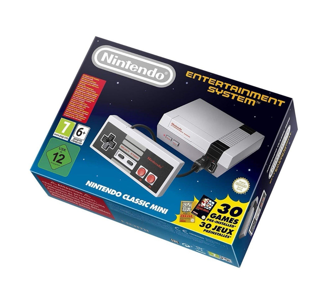 NES Nintendo Entertainment System Classic Mini Game Console EU Edition LOT OF 10