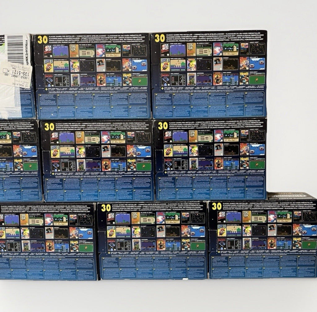NES Nintendo Entertainment System Classic Mini Game Console EU Edition LOT OF 10