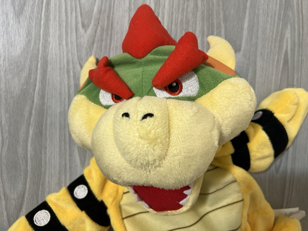 Build A Bear Nintendo Super Mario Bowser Plush Unstuffed