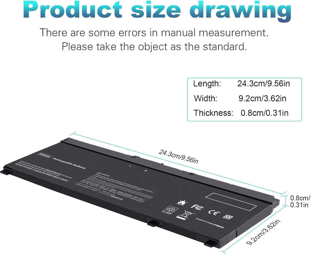 SR04XL Battery For HP Pavilion Laptop 15-CB000 Power 15-CB000 15-CE015DX