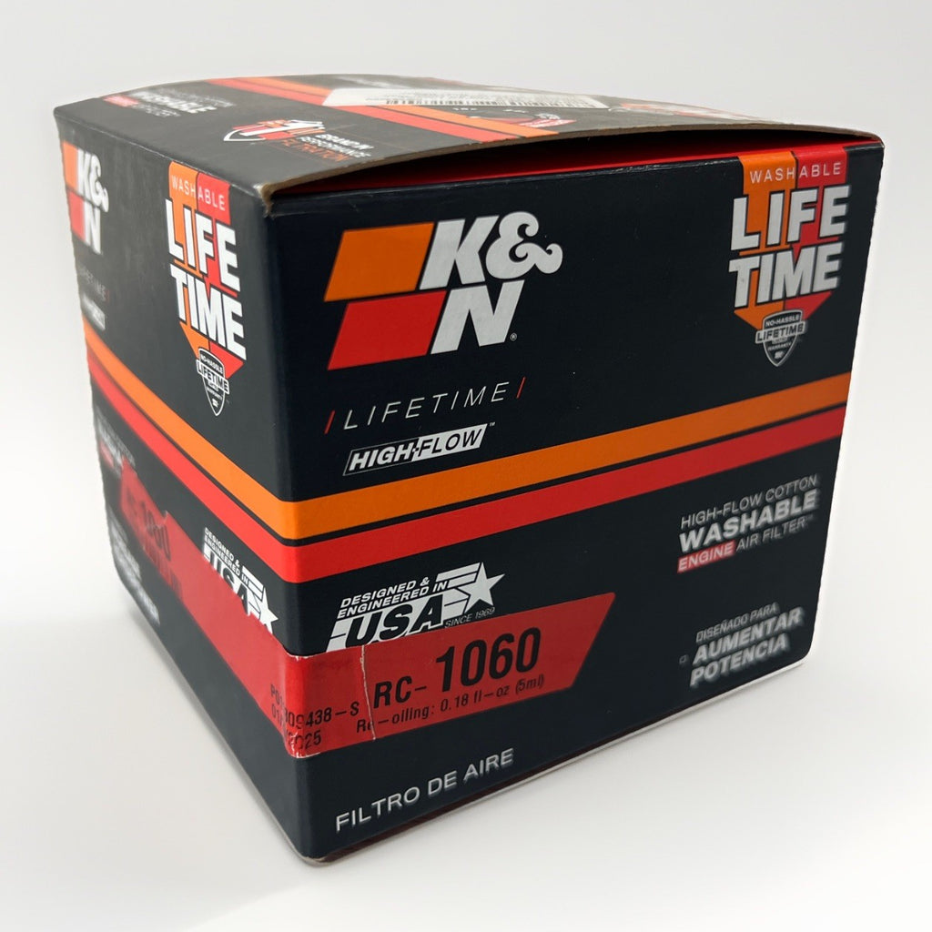 K&N RC-1060 Universal Clamp-On Air Filter