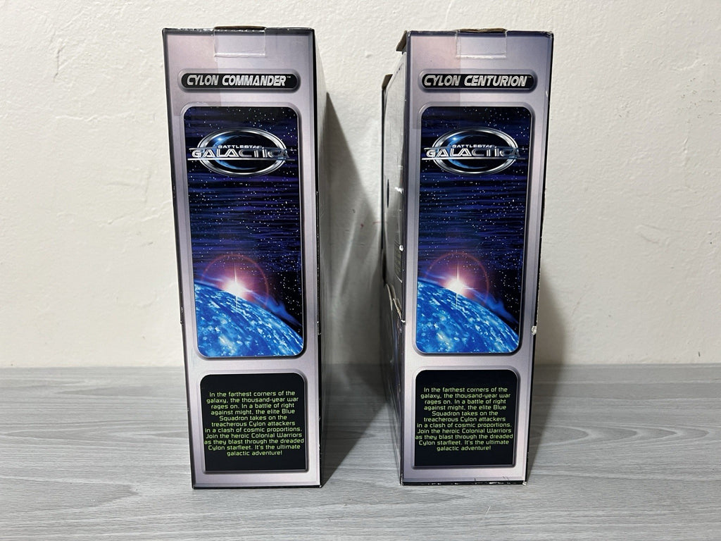 Cylon Commander & Cylon Centurion Battlestar Galactica Figures 1996 (LOT OF 2)