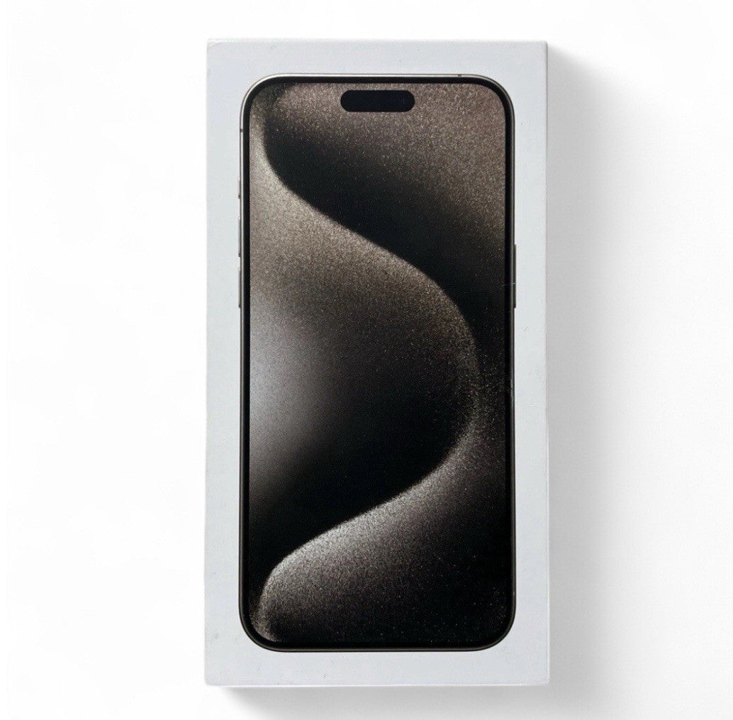 NEW SEALED Apple iPhone 15 Pro Max - 256GB Natural Titanium UNLOCKED
