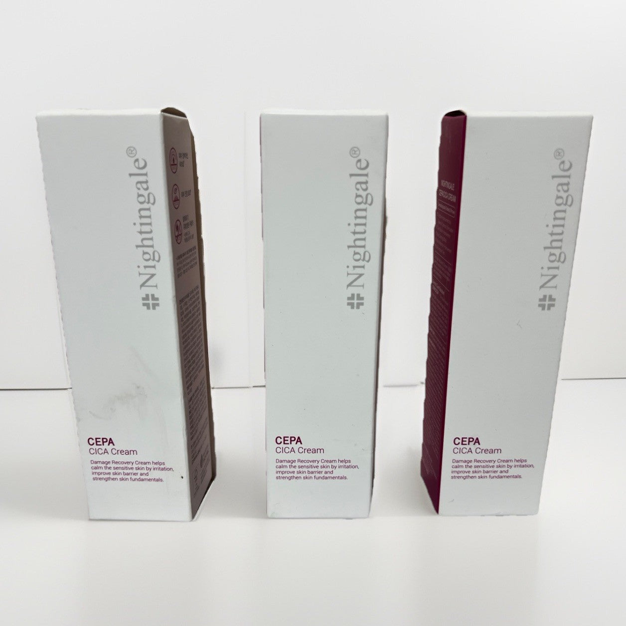 Nightingale CEPACICA Cream, Barrier Cream LOT OF 3