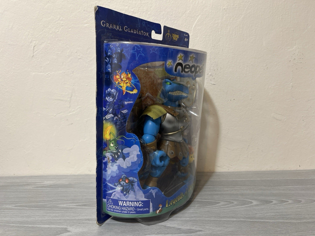 2004 Think Way Neopets Legends of Neopia Grarrl Gladiator - New Sealed!