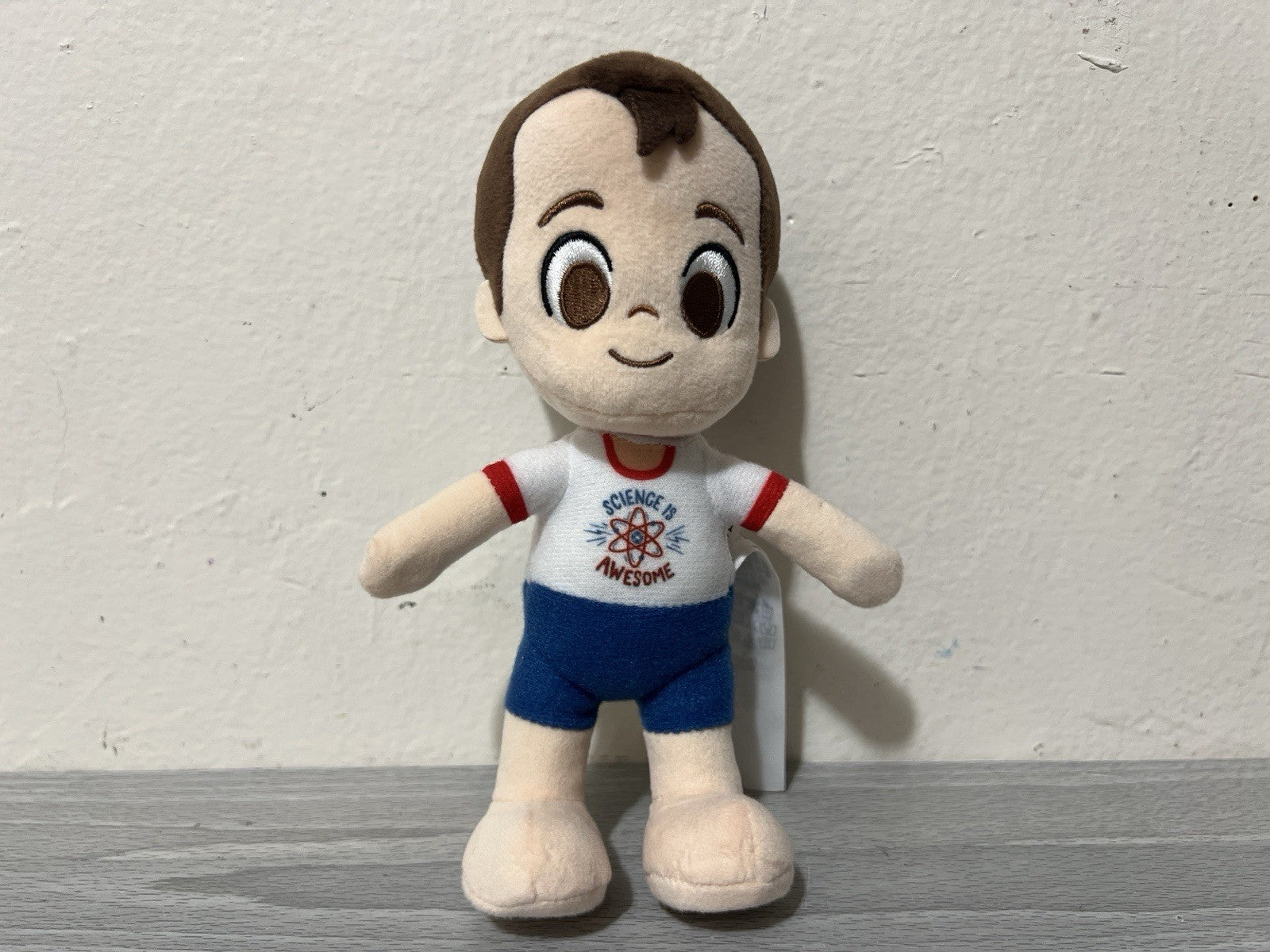 Disney Marvel Nuimos Peter Parker SPIDER-MAN Plush Doll Retired HTF 7” Poseable