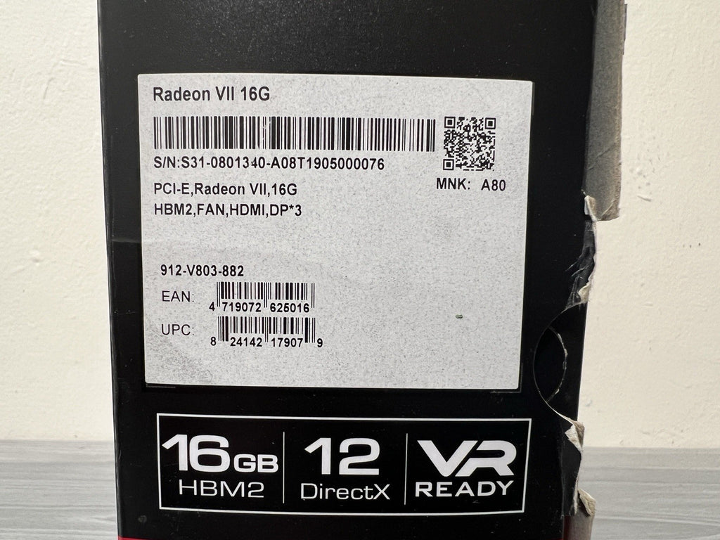 AMD Radeon VII 16GB HBM2 Gaming Graphics Card