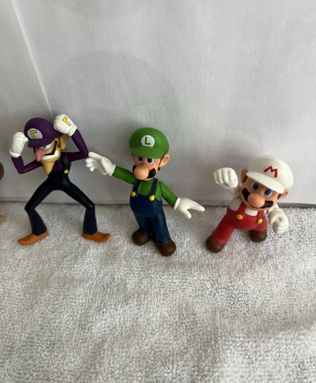 Nintendo Super Mario Bros Figures Lot Of  5 Figures Jakks Pacific, Etc.