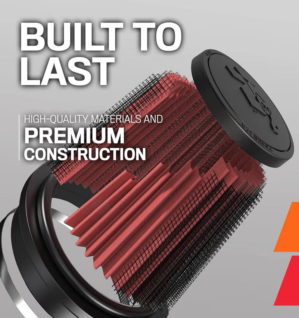 K&N RC-1060 Universal Clamp-On Air Filter