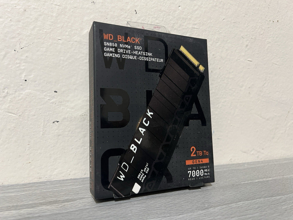 NEW Western Digital WD BLACK 2TB SN850 with HEATSINK M.2 NVMe (Sealed)