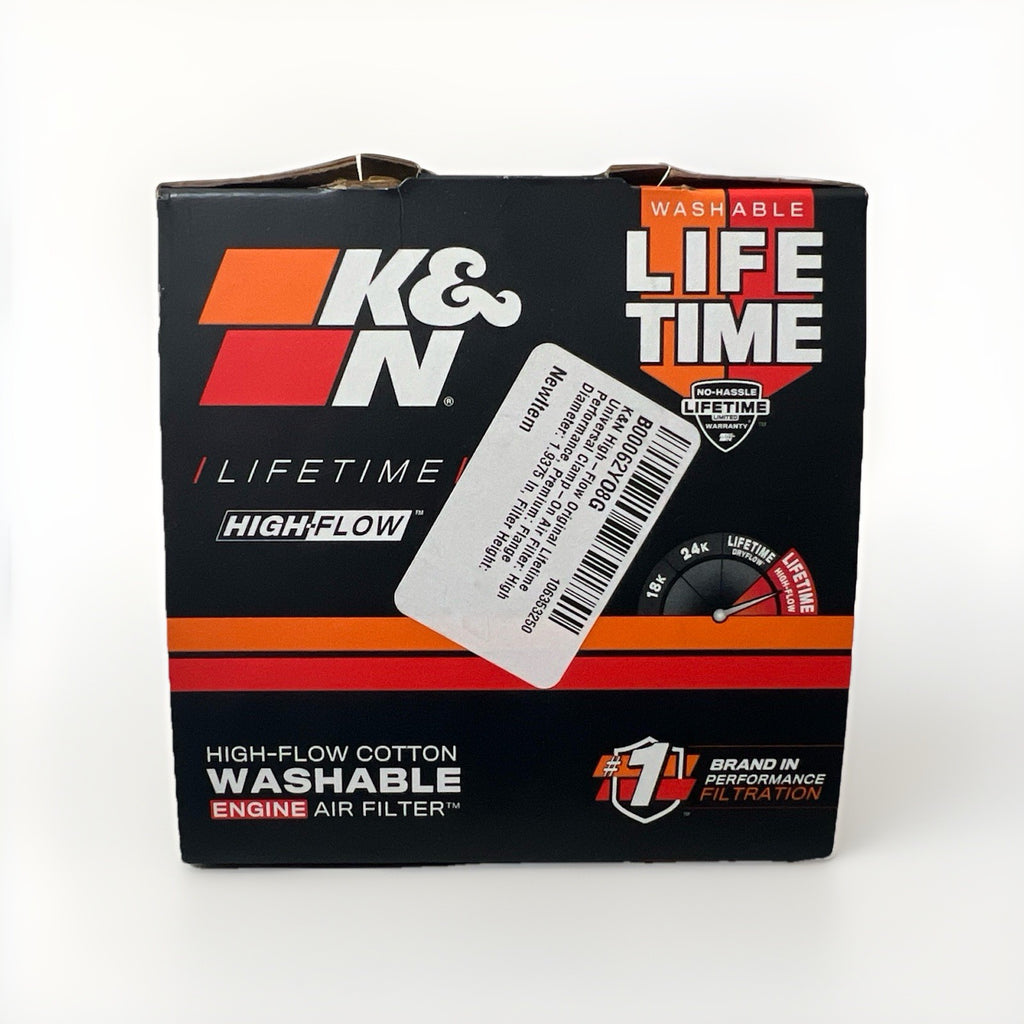 K&N RC-1060 Universal Clamp-On Air Filter