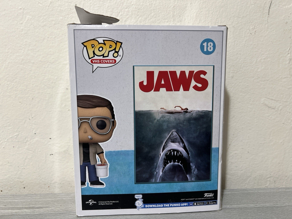 Chief Brody Jaws Funko Pop! #18 Figure & Cover Art Limited Edition