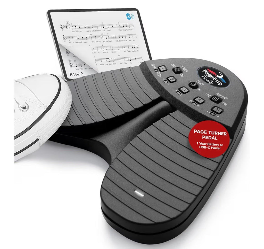 PageFlip Butterfly Bluetooth Hands Free Page-Turning Foot Pedal