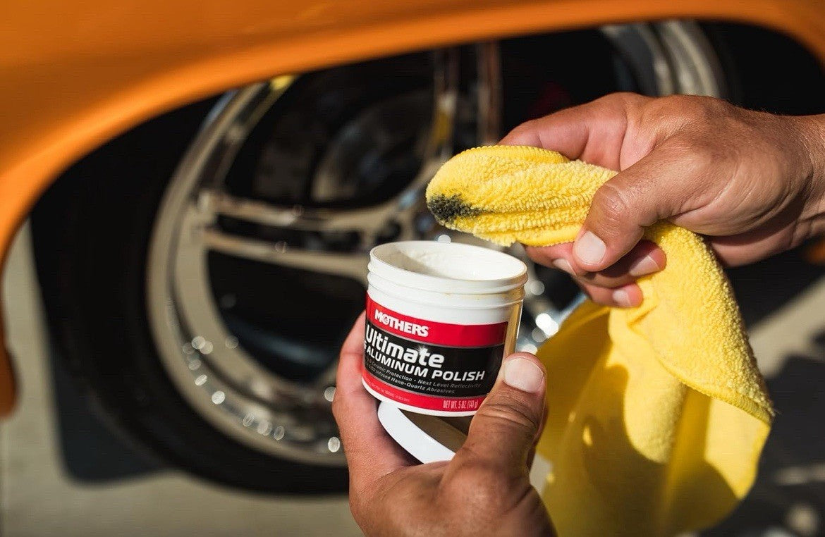 Ultimate Mothers Mag and Aluminum Polish 5oz - Alloy Metal Polish - Wheels Ect.