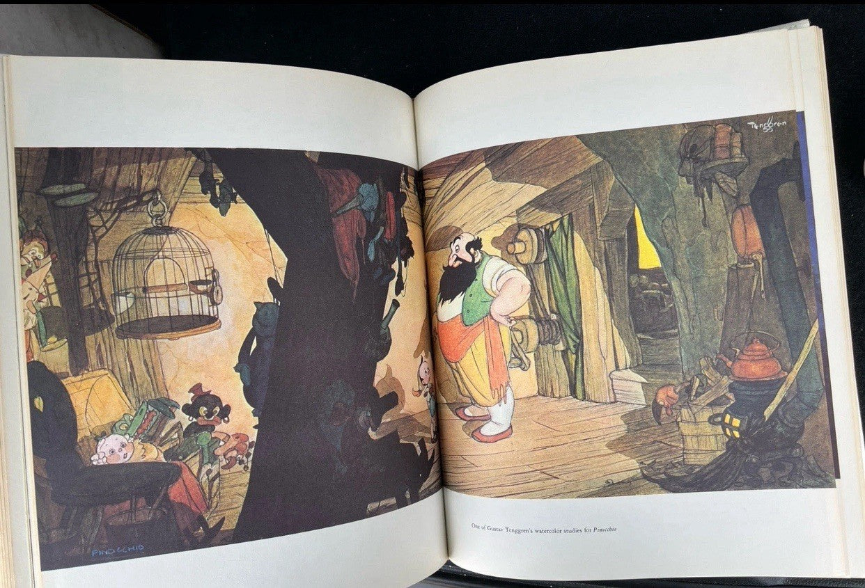 The Art of Walt Disney 1973 Hardcover 1st Edition Book by Christopher Finch