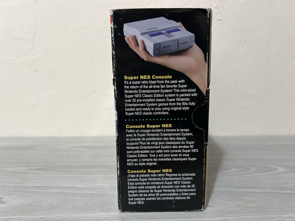 AUTHENTIC Super Classic Mini Entertainment System SNES Included 21 Games