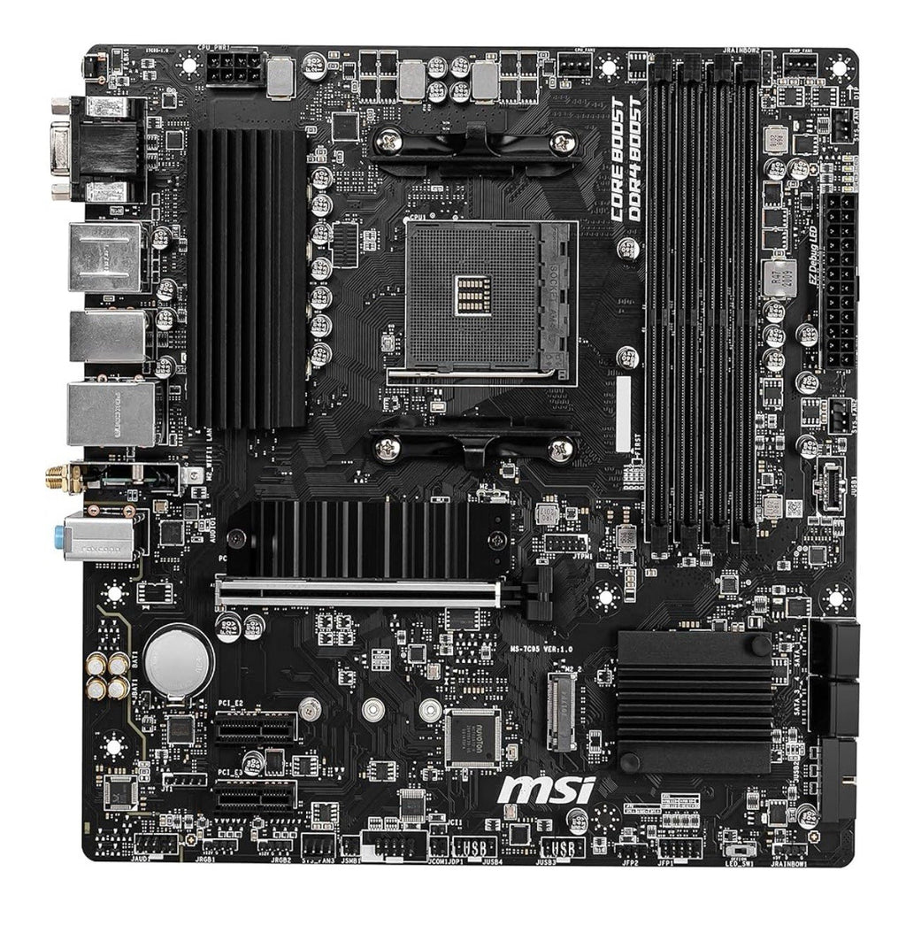 MSI B550M PRO-VDH AMD Ryzen AM4 Micro ATX Motherboard DDR4 SATA 6Gbs 128GB [NEW]