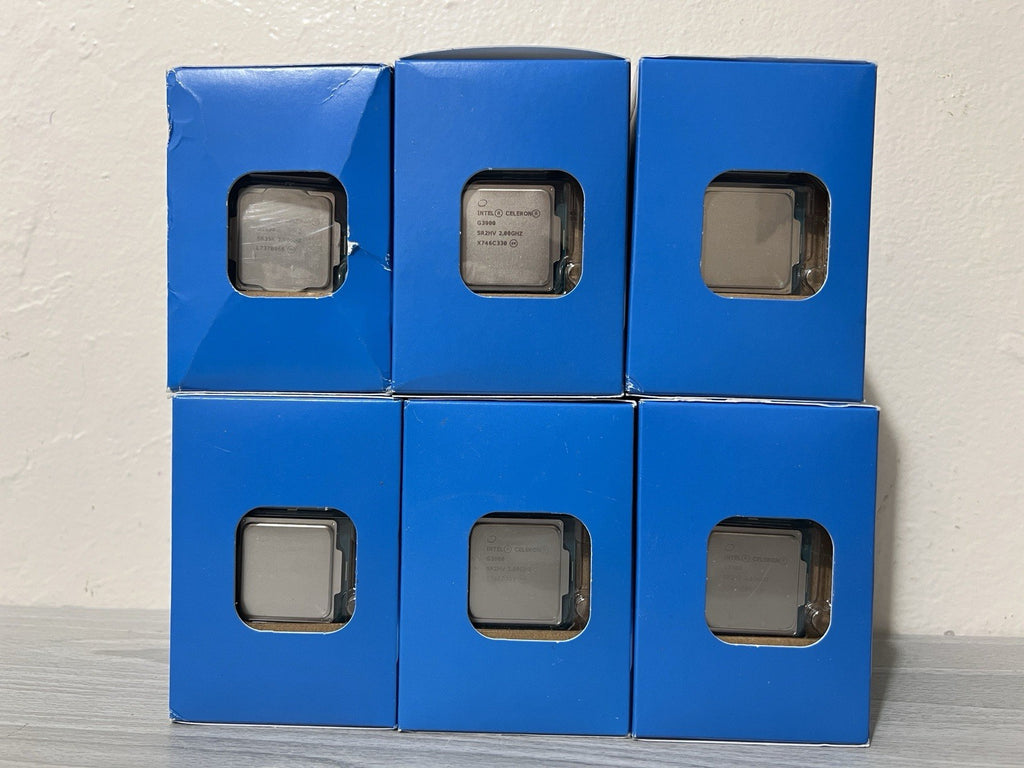 LOT OF 12 Intel Core CPUs - i7 6700, i5 6500, intel i5 8400, Celeron