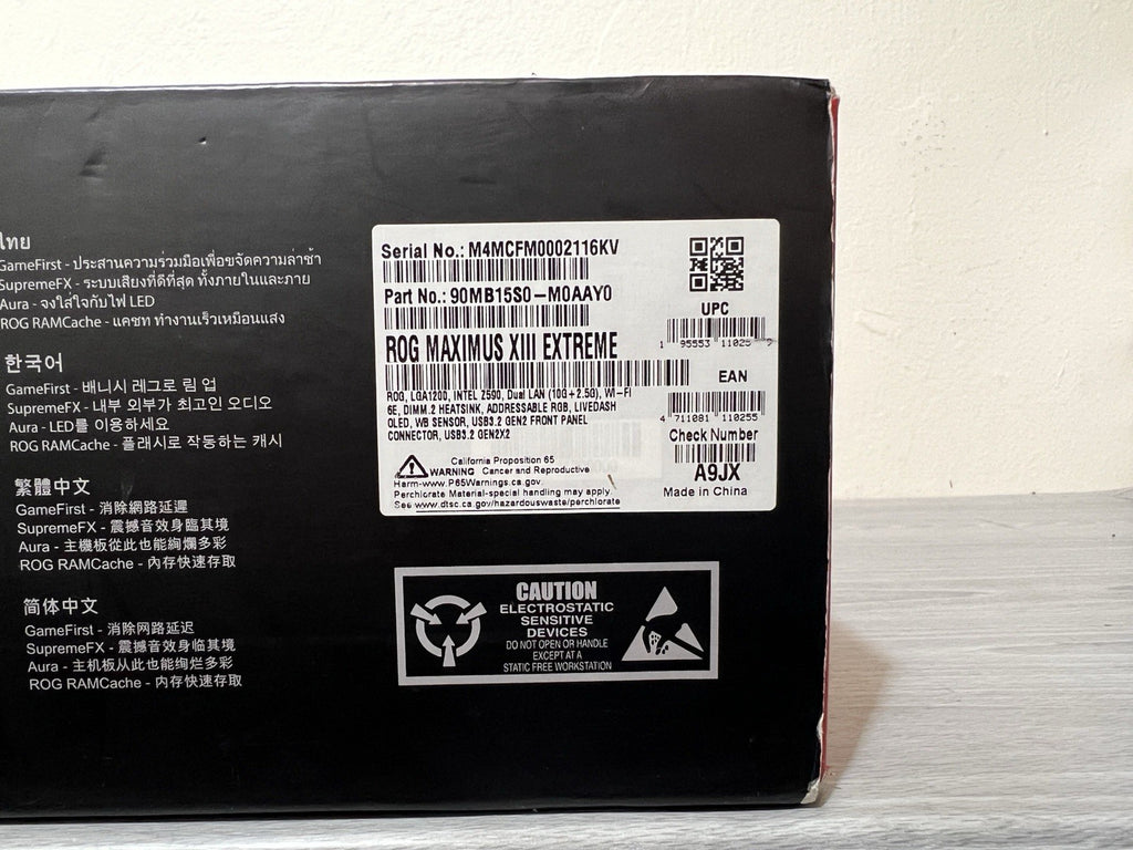 NEW ASUS ROG Maximus XIII Extreme | Intel Z590