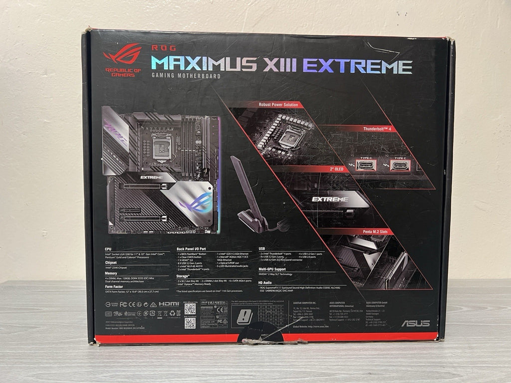 NEW ASUS ROG Maximus XIII Extreme | Intel Z590