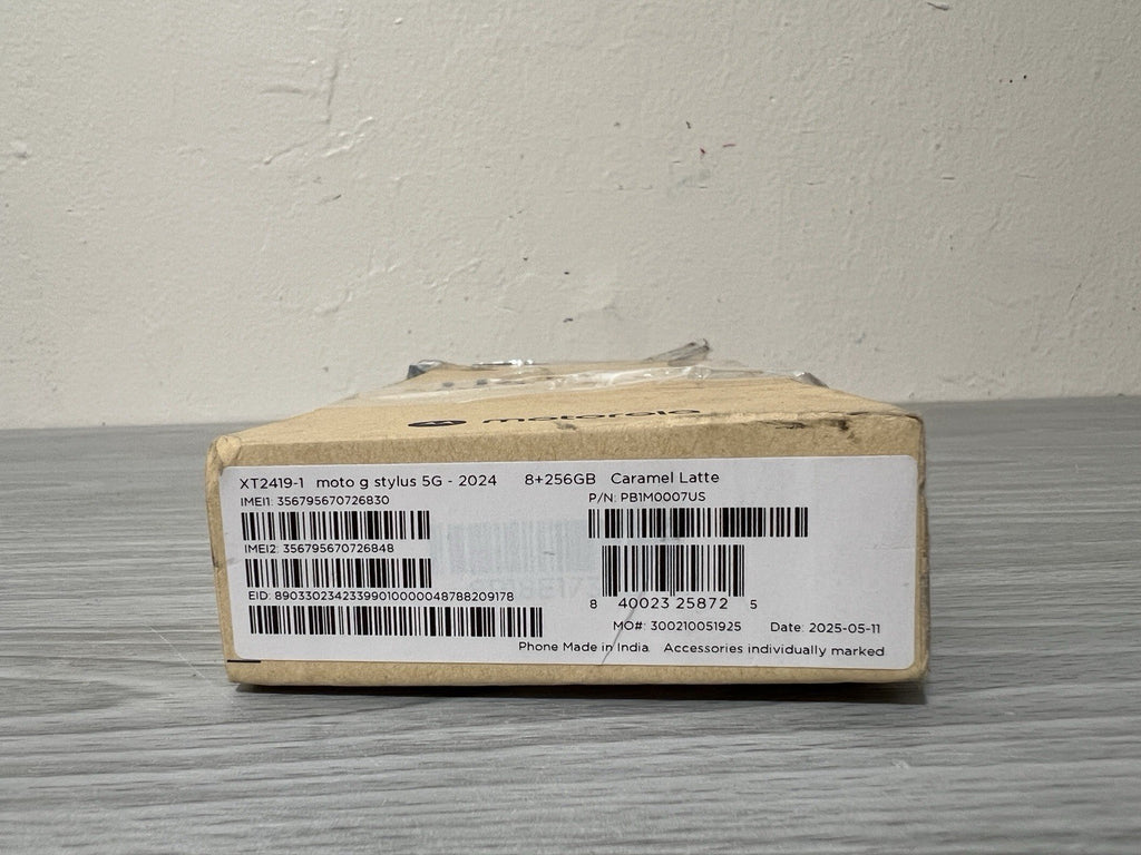 2024 Motorola Moto G Stylus 5G 256GB Caramel Latte Unlocked