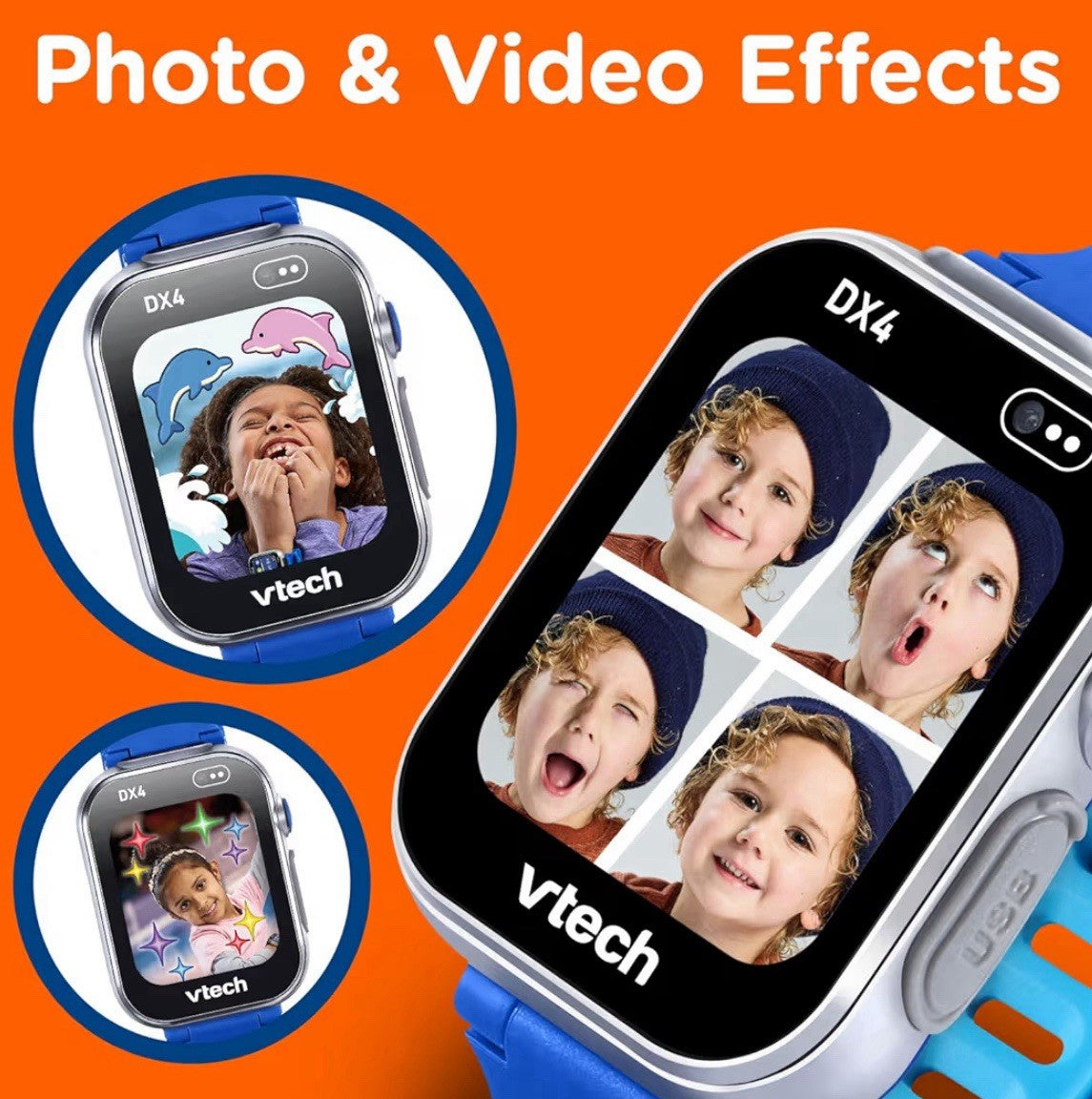VTech KidiZoom Smartwatch DX4- OPEN BOX