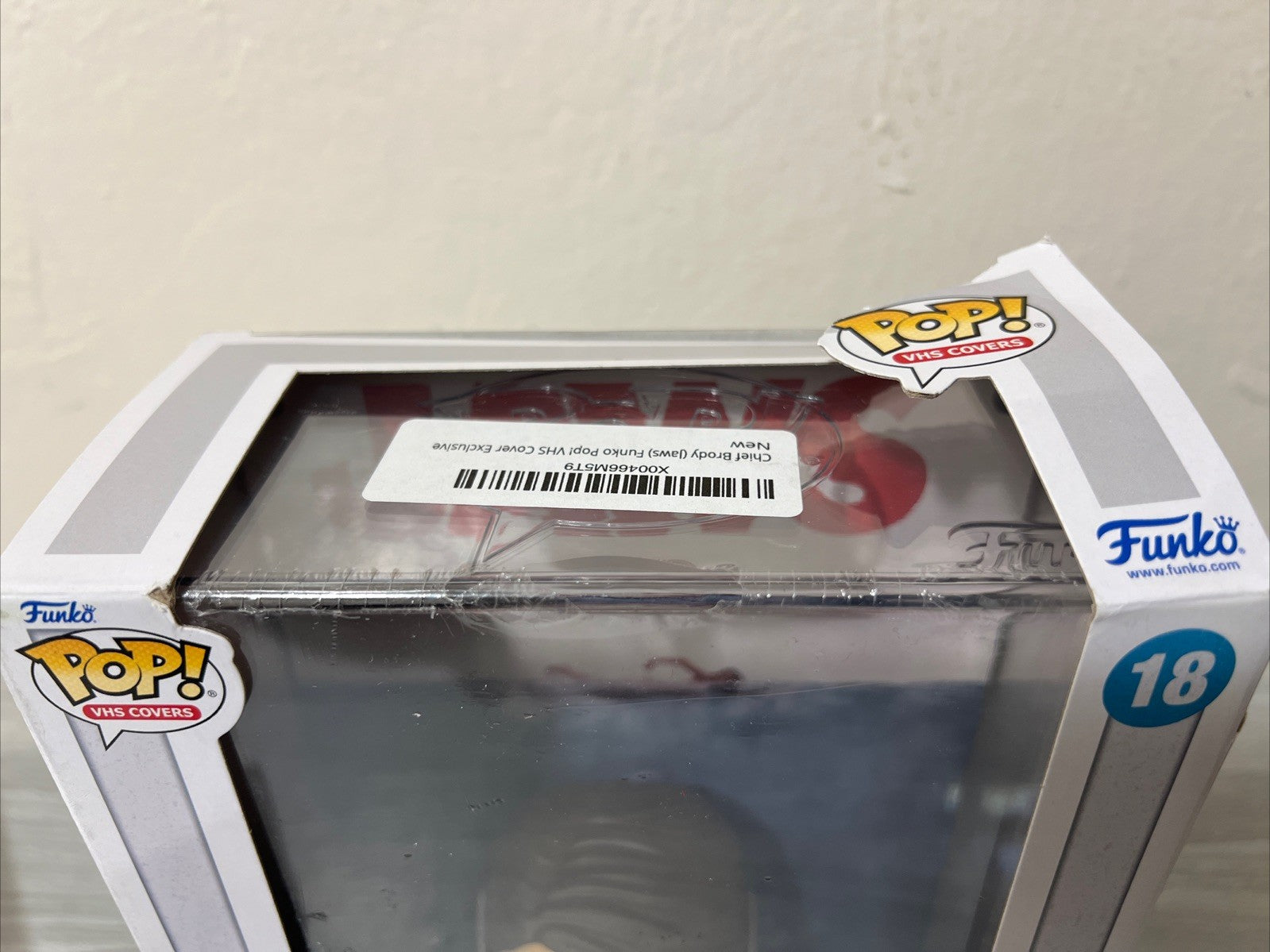 Chief Brody Jaws Funko Pop! #18 Figure & Cover Art Limited Edition