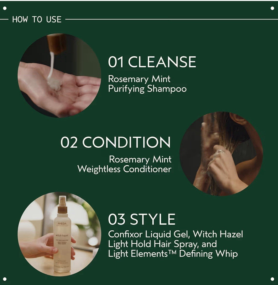 Aveda Rosemary Mint Purifying Shampoo 8.5oz 250ml (8144)